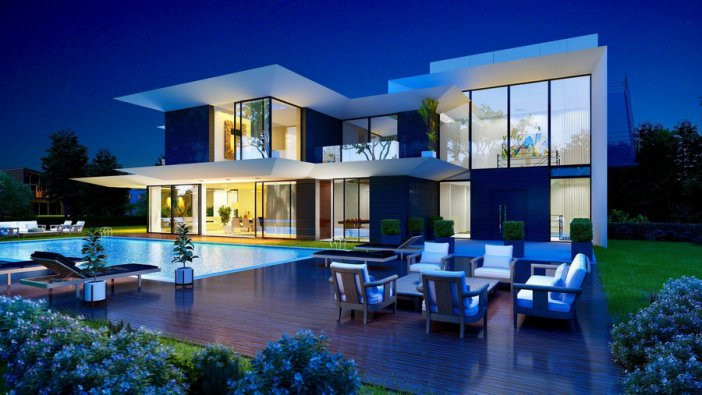 Mẫu biệt thự đẹp 2 tầng vườn 6x15