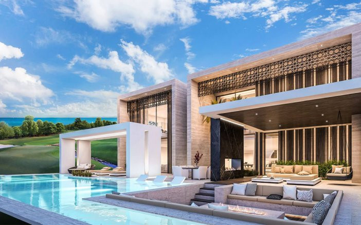 Mẫu biệt thự đẹp 2 tầng vườn 6x15