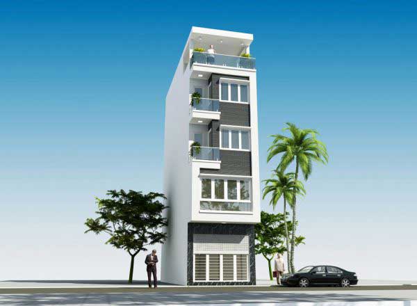 Bảng báo giá xây nhà 5 tầng