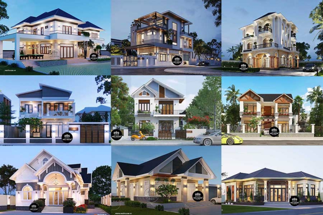 Kiến trúc biệt thự đẹp hiện nay