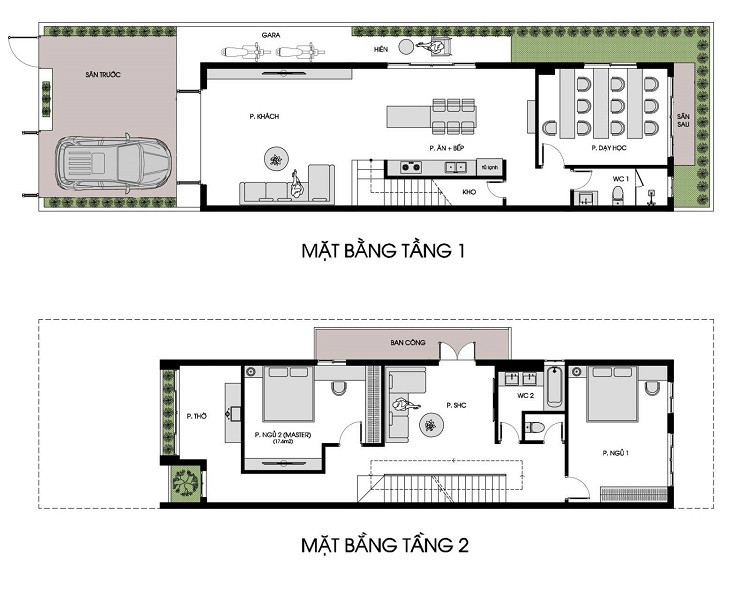 Mẫu thiết kế nhà 2 tầng đẹp năm 2023 Mẫu thiết kế nhà 2 tầng đẹp năm 2023