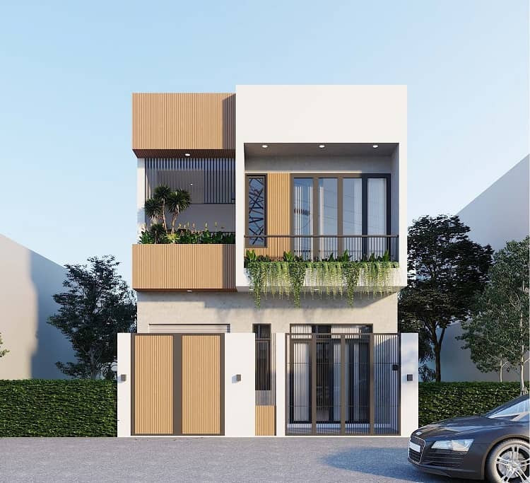 Mẫu thiết kế nhà 2 tầng đẹp năm 2023 Mẫu thiết kế nhà 2 tầng đẹp năm 2023