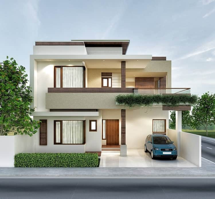 Mẫu thiết kế nhà 2 tầng đẹp năm 2023 Mẫu thiết kế nhà 2 tầng đẹp năm 2023