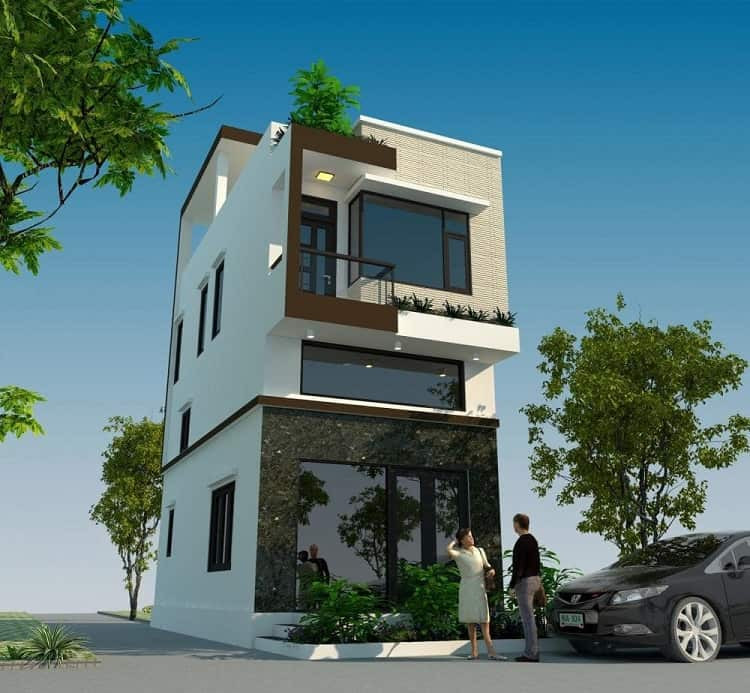 Mẫu thiết kế nhà 2 tầng đẹp năm 2023 Mẫu thiết kế nhà 2 tầng đẹp năm 2023