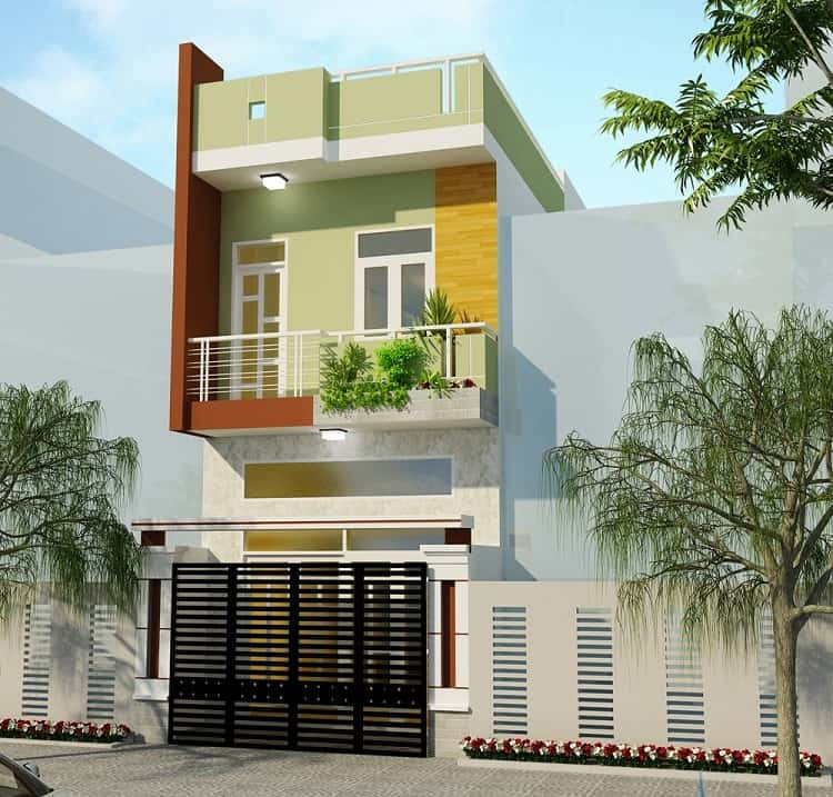 Mẫu thiết kế nhà 2 tầng đẹp năm 2023 Mẫu thiết kế nhà 2 tầng đẹp năm 2023