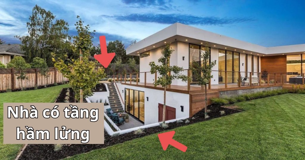 Nhà có tầng hầm lửng