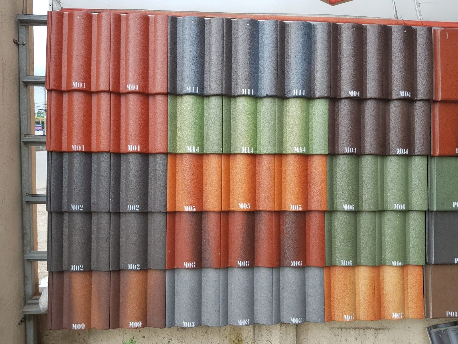 Các Mẫu ngói đẹp chọn lựa