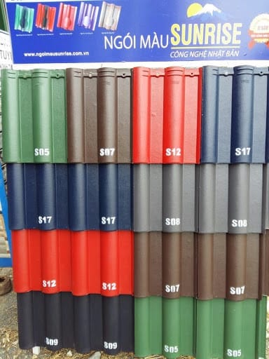 Các Mẫu ngói đẹp chọn lựa